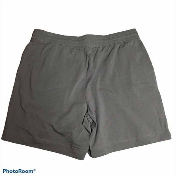 Karen Scott Brown Olive Pull On High Rise Cotton Pocket Shorts Medium M - Picture 2 of 7